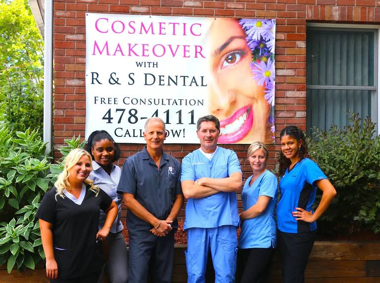 The RNS Dental team outside the Clifton, NJ office